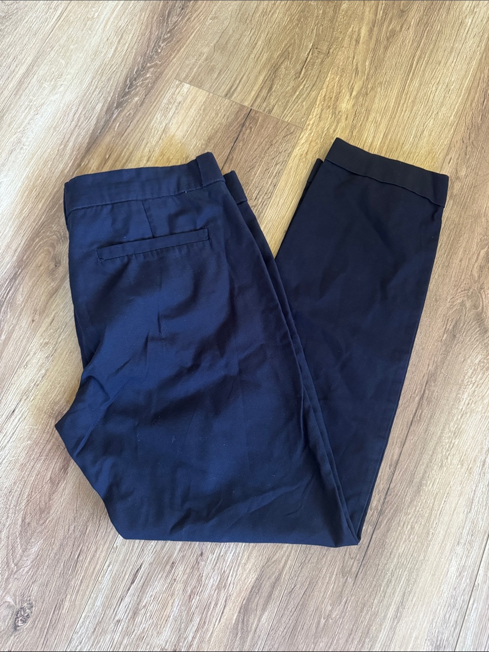 MNG by Mango Women's Straight-Leg Dress Pants — Navy blue